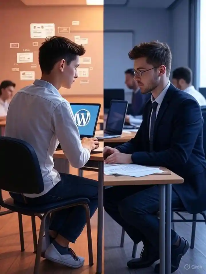 مقایسه دوره طراحی سایت مقدماتی با وردپرس و دوره طراحی سایت پیشرفته با وردپرس